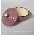 Enamel cast iron mini casserole